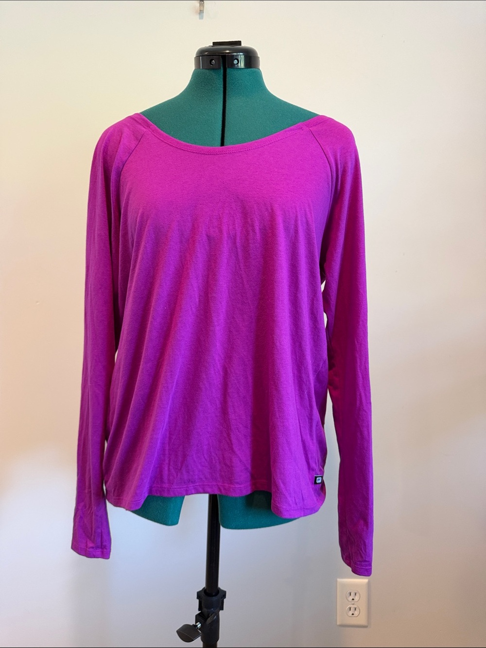 Fabletics Relaxed Fit Long Sleeve Yoga Top and Open Back